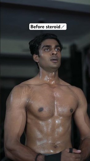 Before and after 💉 #workout #steroids #gymlover #viralshorts #gymmotivation #bodybuilding