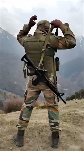 No Fear No Mercy 💀 Indian Commando#FearlessCommando #ArmyAttitude #IndianArmyStrong