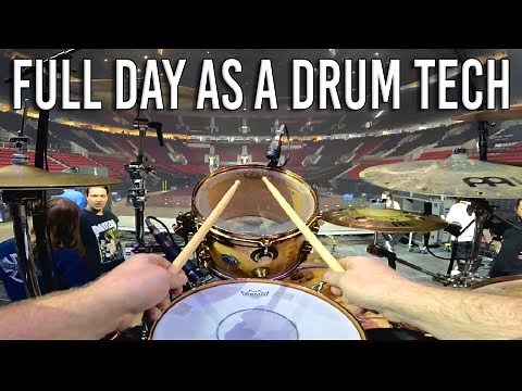 POV | Working as a Pro Level Drum Tech