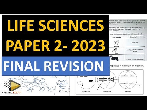 FINAL REVISION LIFE SCIENCES P.2 GRADE 12 2023 FINAL EXAMS 2023[THUNDEREDUC] BY: M.SAIDI #memo