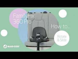 How to rotate and slide the FamilyFix 360 Pro base