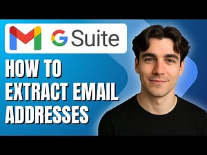 How to Extract Email Addresses from Google, Gmail, and G Suite (Tutorial 2025)