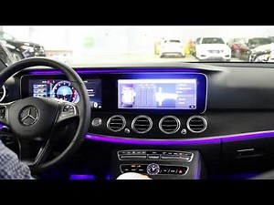 Mercedes-Benz E-Class Interior Lighting Colours Options | Over 60 to Choose From!
