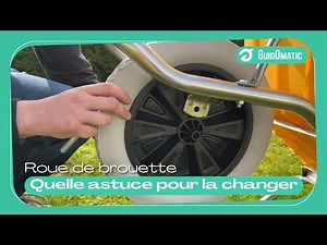 🛠️🛞 Changer une roue de brouette : l’astuce simple pour éviter la galère !
