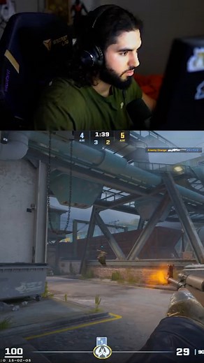 ScreaM mouse settings are broken #cs #1taps #cs2 #counterstrike #stream #clips | ScreaM