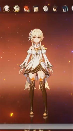 #lumine DPS pyro daño brutal, mejora el viajero #genshinimpact #nodkrai