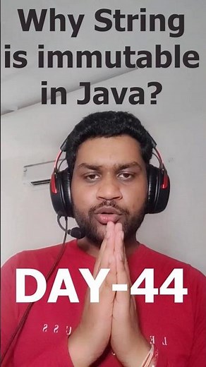 Why String is Immutable in Java? #java #shorts