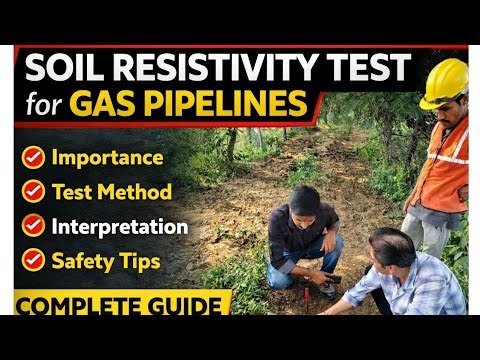 Soil Resistivity Test for Gas Pipelines | Site Practical Explanation | CP Design Basics