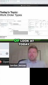 Unlocking Work Order Types: An Overview #shorts
