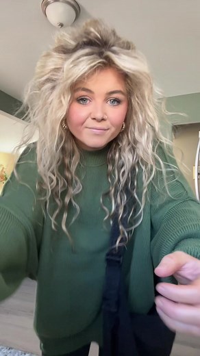 how many oversized green sweaters can one own? #fyp #foryou #EndlessJourney #MadeWithKeurigContest #boho #granola #october #outfit #fall #fallfashion