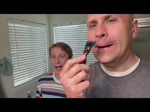 14-Year Old Boy SHAVES for the FIRST TIME!!