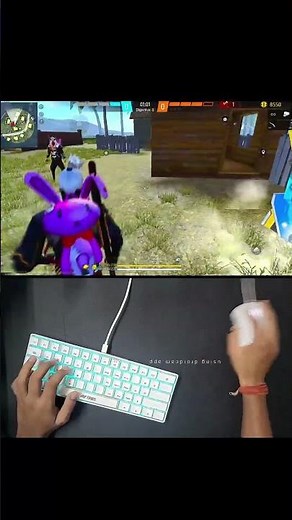 Mastering Free Fire: Keyboard and Mouse Gameplay with Handcam