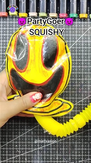 The Backrooms Entity 67 Partgoers Diy Paper Squishy🎈👺#backrooms #scary #ytshorts #viralvideos #toys