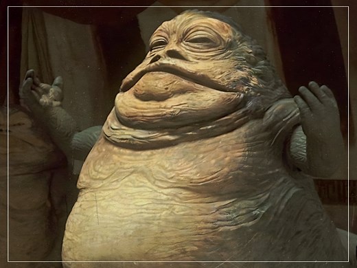 The significance of Jabba the Hutt in 'Star Wars'