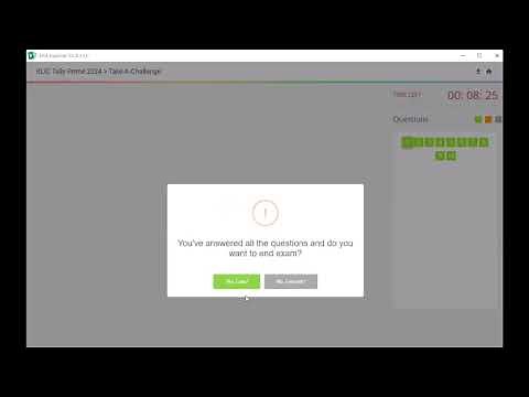 KLiC Tally Prime Era Session 13 Question English Era Session 13 take a Challenge & Session end test