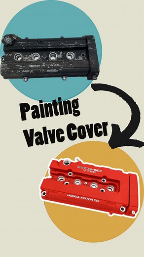 8.9K views · 192 reactions | How to paint your valve cover with wrinkle paint! Merch at MURCHAF.com | TeachAuto | Facebook