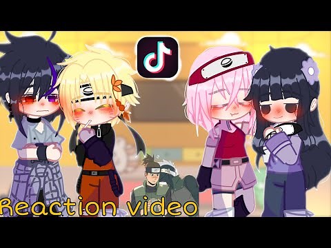 Team 7(+Hinata) React To SasuNaru and SakuHina||TikTok