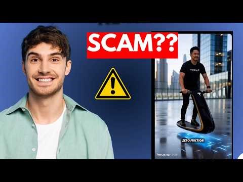 Tesla Hover Scooter ⚠️ Real or Fake? Viral Video Exposed!