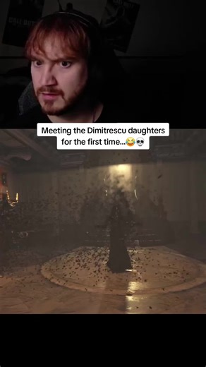Ethan Winters meets the Dimitrescu daughters for the first time in Resident Evil 8: Village...😂💀 #residentevil8 #residentevilvillage #re8 #residentevil #ethanwinters
