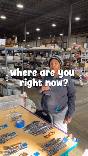 Digs with Dignity on Instagram: "No more digging for plate sets in the DIGS warehouse! These new metal racks make it so much easier to see and select kitchen items🍽️🥣🥛 Sign up to volunteer and come check it out yourself!"