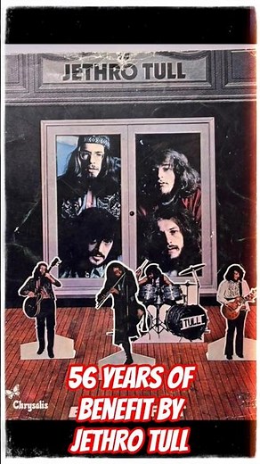 On April 20th, 1970, Jethro Tull released their album, "Benefit". #jethrotull #benefit #flute