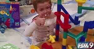 Max returns home following months in hospital