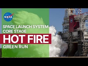 Smoke & Fire! NASA Tests the World's Most Powerful Rocket