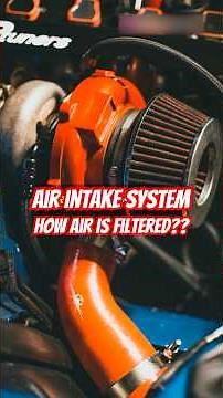 Air Intake System : A quick informative tour!! #airintake #turbocharged #automobile