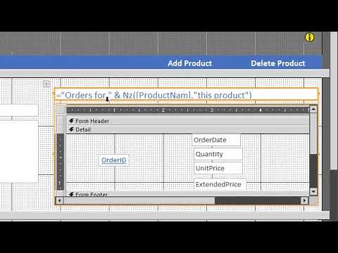 Microsoft Access: Fixing the #Name? Error