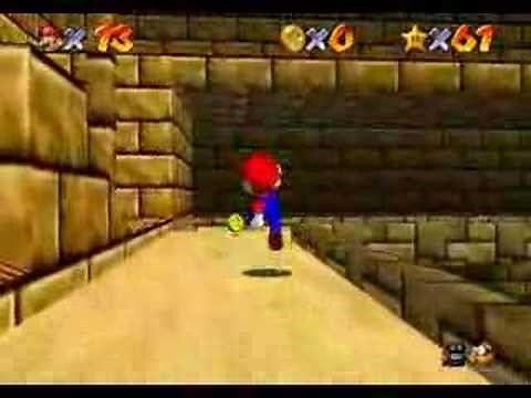 Super Mario 64: Walkthrough (Inside the Ancient Pyramid)