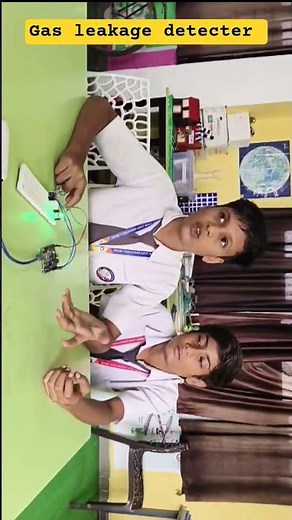 How to make gas leakage detector , science project , inspire award project , Arduino project