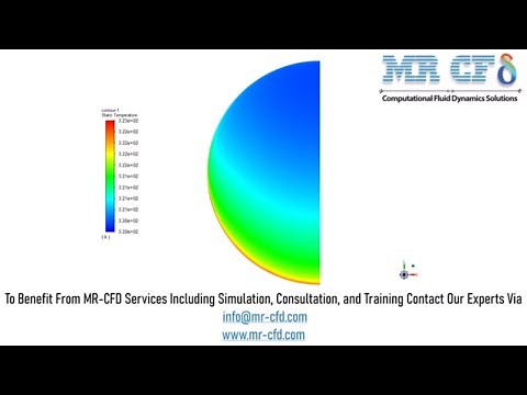 parabolic solar collector CFD simulation