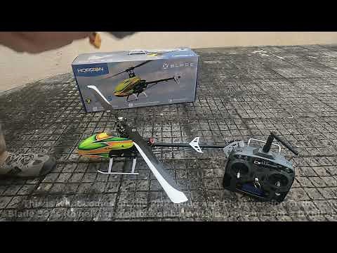 Blade 330s unboxing and first fly with Spektrum DX6i