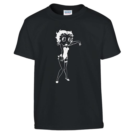 Betty Boop Classic Kids Crewneck T-shirt | Vintage Cartoon Character Tee | Fun Retro Graphic Shirt | Childrens Apparel Gift - Etsy