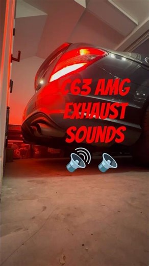 PURE NA V8 - 2011 Mercedes-Benz C63 AMG Exhaust Sound Test