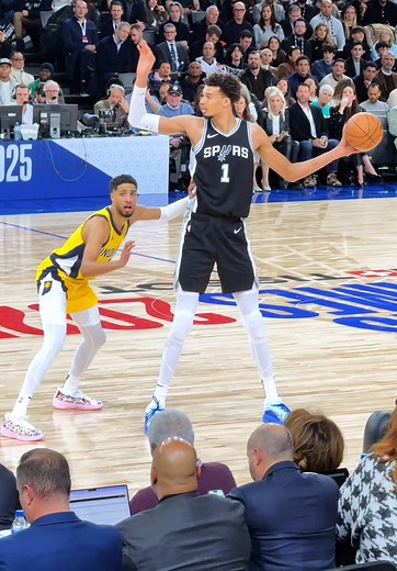 Wemby and Haliburton: A Dynamic NBA Paris Game Moment