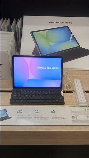 Galaxy Tab S10 FE, $499.99 Costco: 10.9" 8GB RAM, 128GB storage, UHD 4K 12/13 megapixel camera
