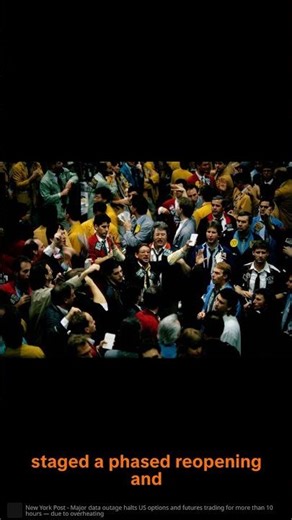 Cooling Failure at CyrusOne Knocks Out CME Trading, Freezes Futures Before Markets Resume