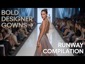 Bella Hadid Bold Designer Runway ✨ Sheer & Backless Gowns Compilation ✅
