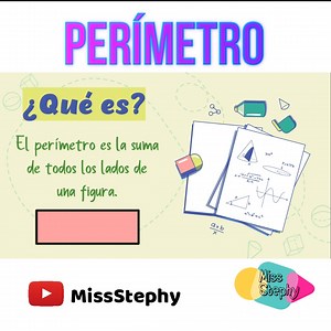¿Qué es el PERÍMETRO? 🤔 | Fórmulas de todas las figuras 🔺🟨 En este video te explico de manera sencilla qué es el perímetro y cuáles son las fórmulas para obtener el perímetro de triángulos, cuadrados, rectángulos, pentágonos, hexágonos, etc. | Miss Stephy