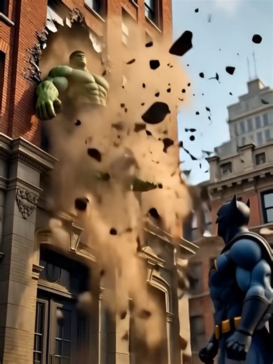 Hulk vs. Batman #hulk #hulksmash #incrediblehulk #batman #hulkvsbatman