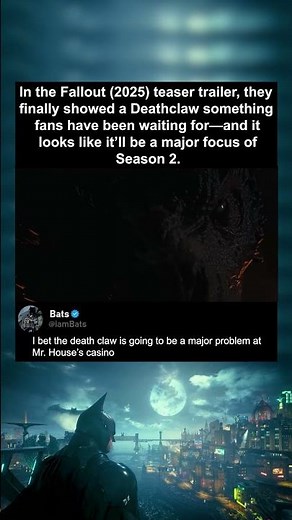 Deathclaw Finally Revealed in Fallout 2025 Trailer 🦖💥