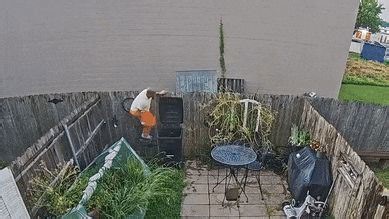 Escaped Inmate Caught on Camera Hiding in Lafayette Backyard
