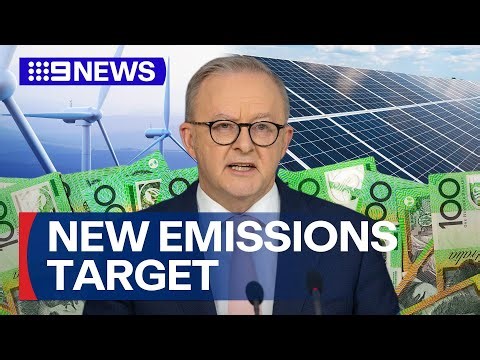 Billions of taxpayer dollars to fuel government’s 2035 emissions target | 9 News Australia