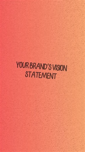 Adid Khan on Instagram: "Your Brand's Vision Statement . . Steps 👇 If your mission is what you do now, your vision is what you aspire to become in the long term. The eBook explains that your vision statement should describe your aspirations and future goals, acting as a guiding star for your business. It should be ambitious and inspiring. A great example from the guide is: "Our vision is to become the leading provider of healthy and delicious food options for busy professionals and families in