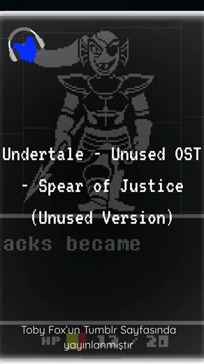 Undyne Oyunda Kullanılmayan OST ?? #undertale #sans #keşfet #gaming