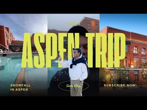 Snowfall in Aspen, Colorado | Magical Winter Moments in the Rockies fall EP 2 vlog 51