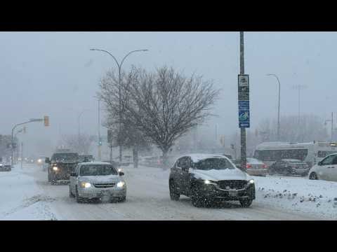 Major Storm Hits The Prairies — 50cm Snow in 48 Hours | Prairie Weather Emergency