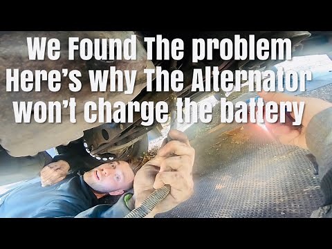 2008 Mercedes Sprinter We Found The problem Here’s why The Alternator won’t charge the battery
