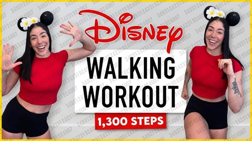 2026.01.12 【Kyra Pro】迪士尼步行锻炼 🎶 跟着迪士尼歌曲走一万三千步！